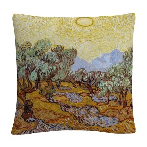 Van Gogh 16 X 16 Decorative Throw Pillow by Trademark Fine Art - 1 of 4