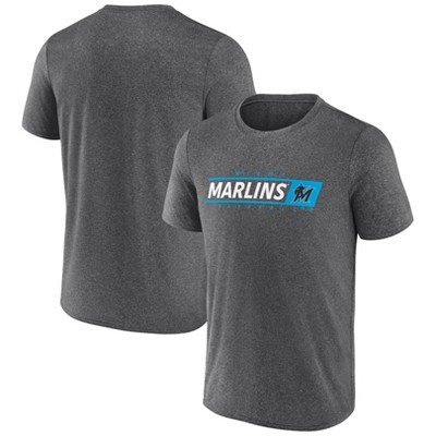 Mlb Miami Marlins Women's Short Sleeve V-neck Core T-shirt : Target