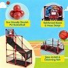 Arcade Basketball Game Set For Kids Basketball Hoop for Ages 3-12 With 4 Balls Air Pump, Toddler Kids Indoor Outdoor Sport Toys Easy Set Up Boy Gifts - 3 of 4