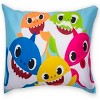 NoJo Baby Shark 2 Piece Toddler Sheet Set  - Includes Fitted Sheet and Reversible Pillowcase - 3 of 4
