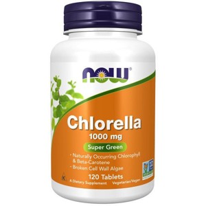 Chlorella 1000mg by Now Foods  -  120 Tablet - 1 of 3