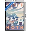 Trends International Star Wars: Hoth - Visit Hoth Framed Wall Poster Prints - 3 of 4