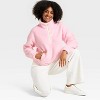 Women's High Pile Fleece 1/2 Zip Pullover Jacket - All In Motion™ - 3 of 4