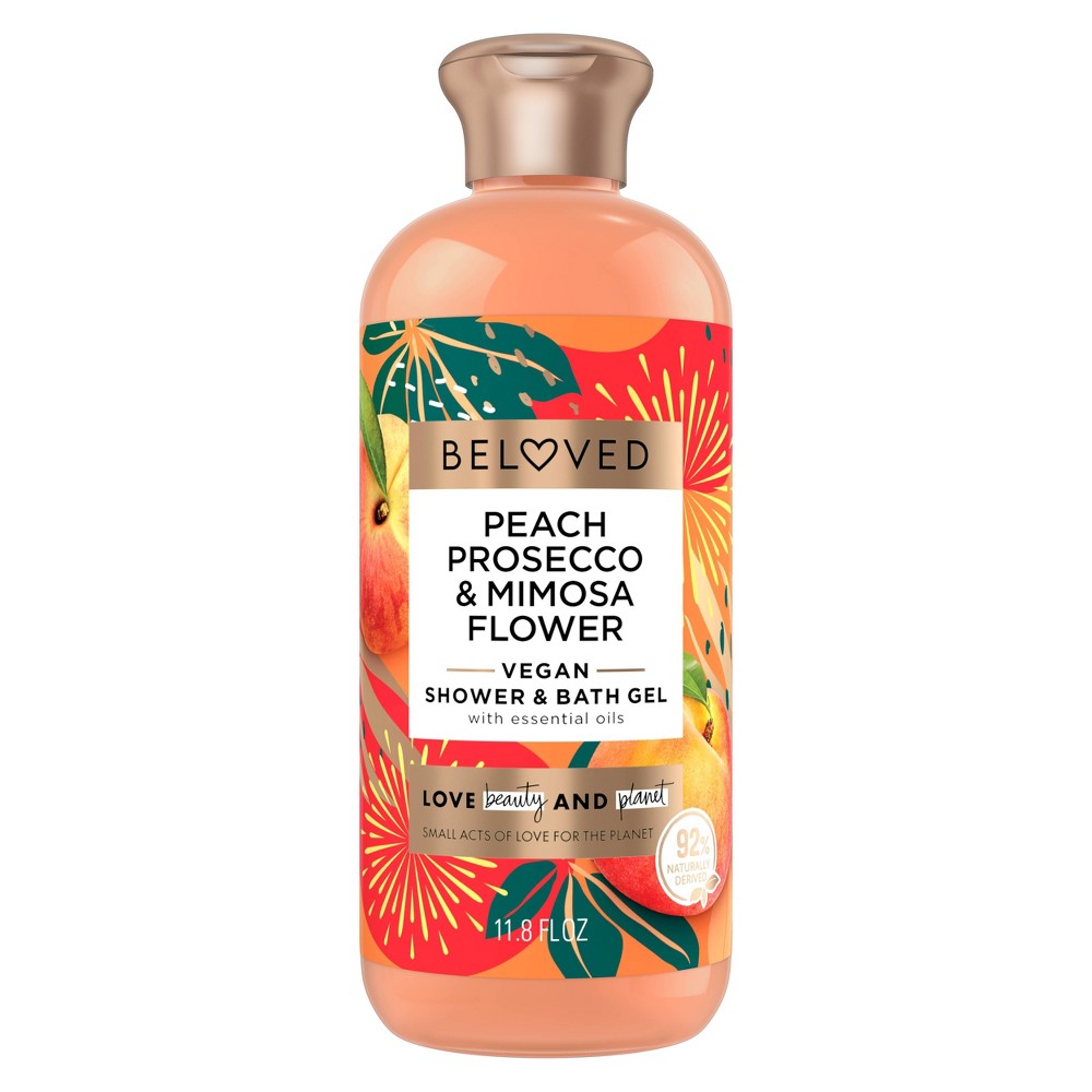 Photos - Shower Gel Beloved Peach Prosecco & Mimosa Flower Shower & Bath Gel 11.8oz