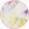 Jill Zarin Caribbean Outdoor Aruba Floral and Botanical Washable Flatweave Woven Area Rug - 2 of 4