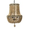 Storied Home Draped Wood Bead Chandelier - 3 of 4