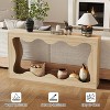 63" Long Farmhouse Console Table, Narrow Entryway Sofa Table, Industrial Accent Table, Entry Table Stand, for Hallway, Foyer, Living Room - 3 of 4