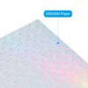 Unique Bargains Scrapbook Poster DIY Reflective Metallic Mirror Cardstock - 4 of 4