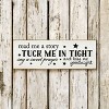 Slickblue Sweet Goodnight Quote Sign, 3.5x10 Rustic Knotty Pine Wood Plaque, Wall or Shelf Decor - 2 of 3