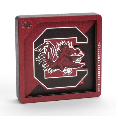 NCAA South Carolina Gamecocks 3D Logo Magnet