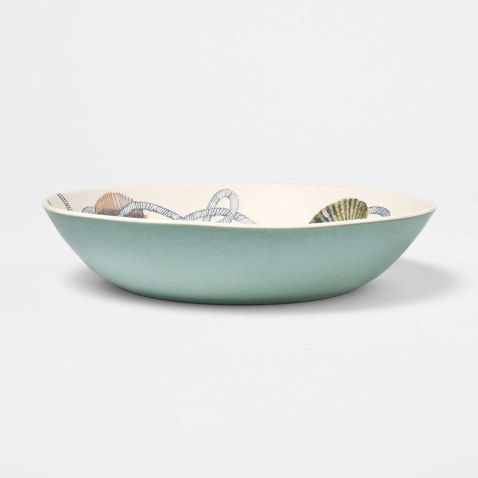 Melamine Rope and Shell Dinner Bowl - Threshold™ designed with Studio McGee
