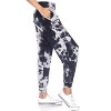 Women's Tie Dye Harem Pants with Pockets - White Mark - 4 of 4