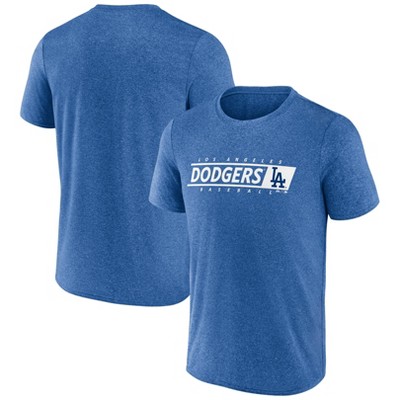 Mlb Los Angeles Dodgers Men's Short Sleeve Poly T-shirt - Xl : Target