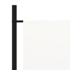 vidaXL 3-Panel Room Divider Cream White 102.4Inchx70.9Inch - 4 of 4