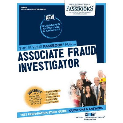 Associate Fraud Investigator, Volume 3880 - (Career Examination) by  National Learning Corporation (Paperback)