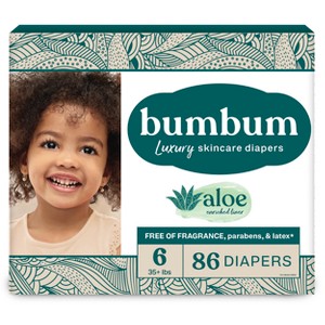 bumbum Luxury Skincare Disposable Diapers - (Select Size and Count) - 1 of 4
