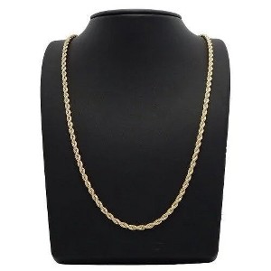 RMZ GOLD NYC 14k Gold Filled Yellow 3MM Rope Chain - 1 of 1