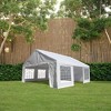 Gulches 20x20 Feet Heavy Duty Party Tent for Outdoor Events, Weddings, BBQs, and Carports with Storage Carry Bags - 2 of 4