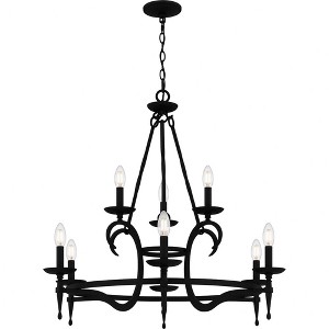 Quoizel Lighting Octavia 9 - Light Chandelier in  Earth Black - 1 of 1