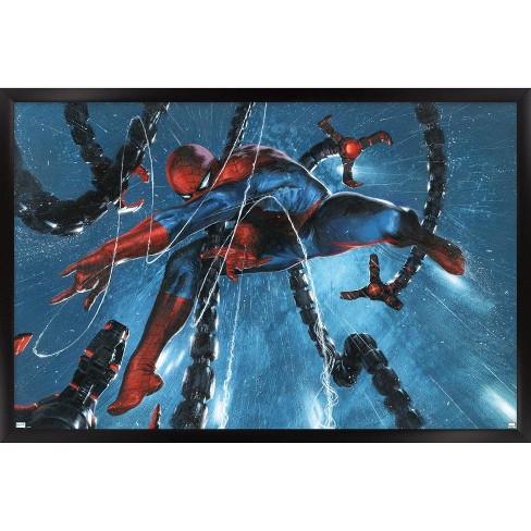 Trends International Marvel Comics - Spider-man, Doctor Octopus - Rain  Cover Framed Wall Poster Prints : Target