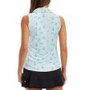 Tipsy Elves Quick Dry Women's Golf Shirt Sleeveless 1/4 Zip Tennis Shirts for Women Tank Top Polo Pickleball Outfits - 3 of 4
