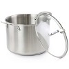 Martha Stewart Everday Midvale 8 Quart Stainless Steel Stock Pot with Lid - 2 of 4