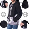 Alpine Swiss Mens Waterproof Ski Jacket Hooded Snowboarding Coat Warm Winter Snow Jacket Raincoat - 3 of 4