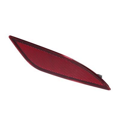 Unique Bargains Bumper Reflector for Chevy Malibu 2016-2021 Red 1Pc