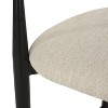 NicBex 30" Counter Height Bar Stools Set of 2,Stool Chair with Iron Legs,Barstools with Backrest,Counter Stools for Kitchen Island,Cafe - 3 of 4