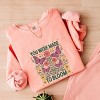 Simply Sage Market You Were Made To Bloom Lightweight Garment Dyed Sweatshirt - 3 of 4