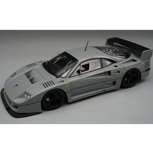 Ferrari F40 LM Grigio Medio Gray w/Black Wheels "Press Version" (1996) Limited Edition to 90 pieces 1/18 Model Car by Tecnomodel - 1 of 3