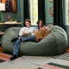 Jaxx Grand Lounger 7 Foot Bean Bag Sofa -Lush Velvet - 2 of 4