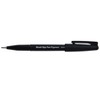Pentel Arts Sign Pen Brush, Open Stock, Black Pigment Ink, Pack of 6 - 3 of 4