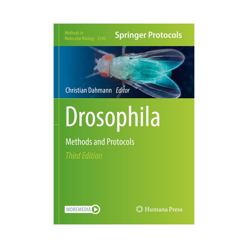 Drosophila - (Methods in Molecular Biology) 3rd Edition by  Christian Dahmann (Paperback), 1 of 2