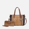 MKF Collection Lizza Croco Embossed Fashion Tote Handbag Women’s Accessories by Mia K - 2 of 4