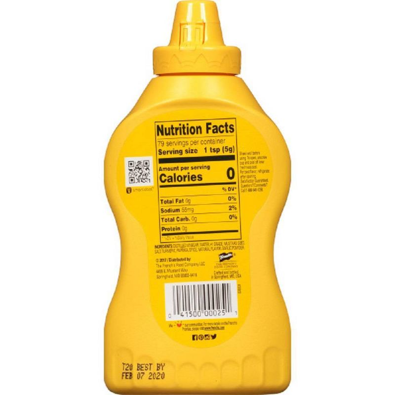 French's Classic Yellow Mustard 14oz, 2 of 6