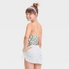 Girls' Garden Tea Floral Printed One Piece Swimsuit Set - art class™ - 4 of 4