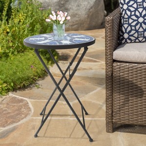 Saint Birch Lori Mosaic Folding Side Table - 1 of 3
