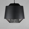 ET2 Lighting Phoenix 1 - Light Pendant in  Black/Gold - 3 of 3