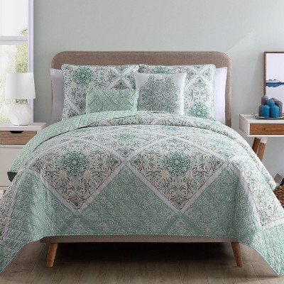 Windsor Diamond Pattern Multiple Piece Quilt Set - Vcny® : Target