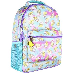 Crunchyroll Bananya Anime Cartoon Tabby Bananyako Galaxy Toss Print Backpack Multicoloured - 1 of 4
