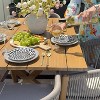 PURPLE LEAF Patio Dining Set All-Weather Wicker Aluminium Outdoor Table and Chairs Set for Backyard Decor Kitchen Modern Furniture Set - 2 of 4