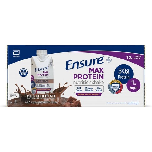 Ensure Max 30g Protein Nutrition Shake - Chocolate - image 1 of 4