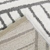 Balta Rugs 7'10"x10' Bergman Organic Plush Area Rug Gray - 3 of 4