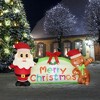 Nifti Nest Christmas Inflatable Decor - Gingerbread Man - 3 of 4