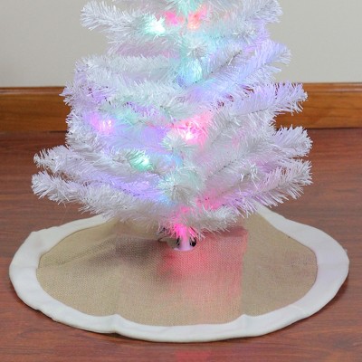 Dallas Cowboys Blue & White 3FT Christmas Tree Tabletop Colored Tree 