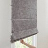 Dsvimoy Curtain Panel Total Blackout Cordless Roman Shade for Modern Home Spaces, Gray, 6.13"*9.25"*8.07" - 4 of 4