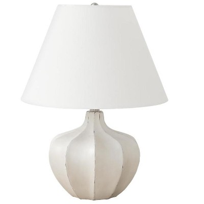 Monarch Specialties Lighting 21inchH Table Lamp Cream Resin Ivory / Cream Shade Transitional