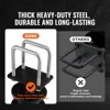 VEVOR Sliding Gate Kit,Rolling Gate Hardware Kit w/H-Shaped Wheel Groove,Sliding Gate Rollers w/ 4 Track Wheels,Heavy Duty Sliding Roller,Black&Silver - 3 of 4