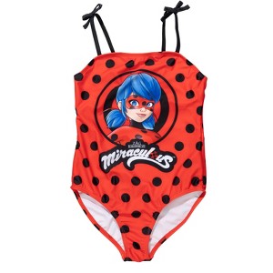 Miraculous Ladybug Girls One Piece Bathing Suit Little Kid to Big Kid - 1 of 4